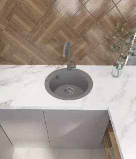 Мойка кухонная GranFest URBAN 649 белый